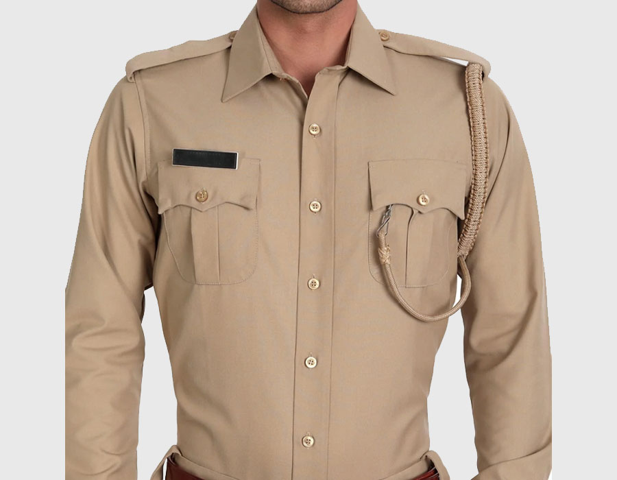 Police Khakhi Fabric